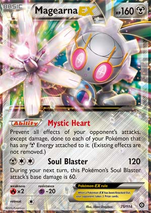 Genesect EX/Bronzong Deck Profile (XY-Fates Collide) 