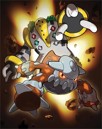 Heatran & Regigigas Pokémon Pins (2-Pack)