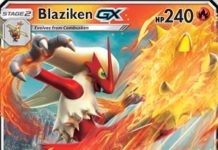 Blaziken-GX Celestial Storm