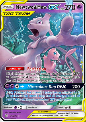 Mewtwo Mew Gx 7 Top 11 Pokemon Cards In Unified Minds