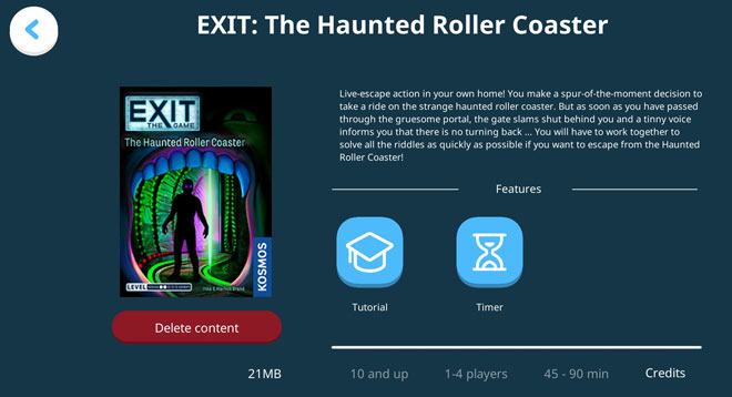 Exit: The Haunted Roller Coaster - Escape Room Game Review 