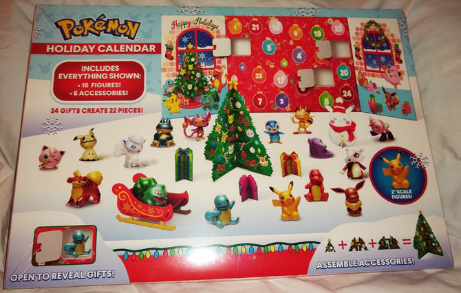 Pokemon TCG Holiday Calendar Promos and Contents Revealed