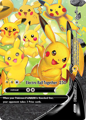 Pikachu V-Union Is Even MORE BUSTED With Brilliant Stars! Raikou V/Ultra  Ball! PTCGO 