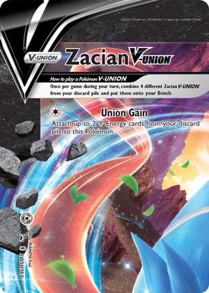 Pokemon TCG - Zacian V-Union (Set / 4 Cards)