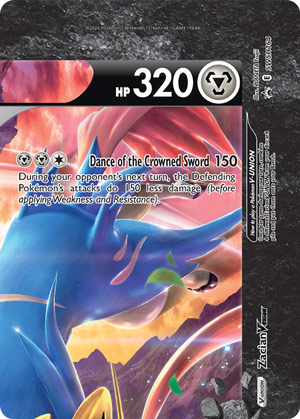 Pokemon Trading Card Game SP6 003/006 RR Zacian V (Rank A)