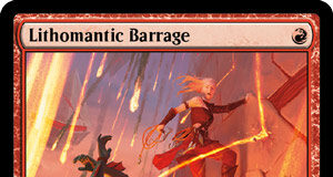 Lithomantic Barrage