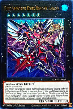 Full Armored Dark Knight Lancer - Yu-Gi-Oh! Card of the Day - Pojo.com