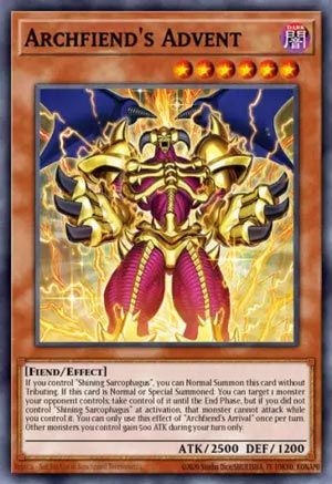 Archfiend's Advent - Yu-Gi-Oh! Card of the Day - Pojo.com