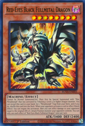 Red-Eyes Black Fullmetal Dragon