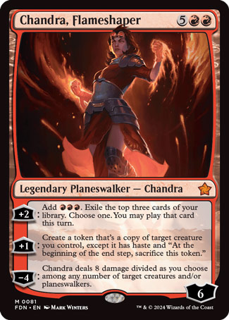 Chandra, Flameshaper 