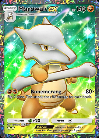 Marowak ex- Genetic Apex