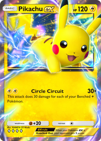 Pikachu ex - Genetic Apex 