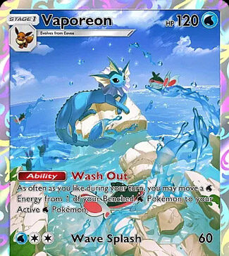 Vaporeon (A1a) - Mythical Island