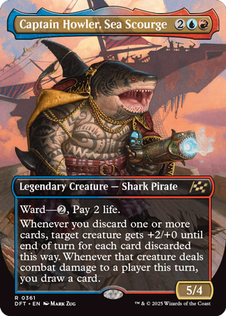 Captain Howler, Sea Scourge