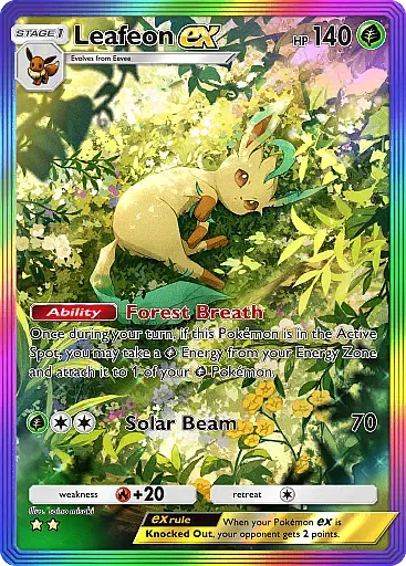 Leafeon ex (Triumphant 091)