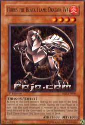 Ultimate Rare - Horus the Black Flame Dragon LV8 - SOD-EN008 1st Edition